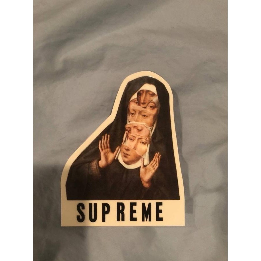 

Supreme Nun Sticker