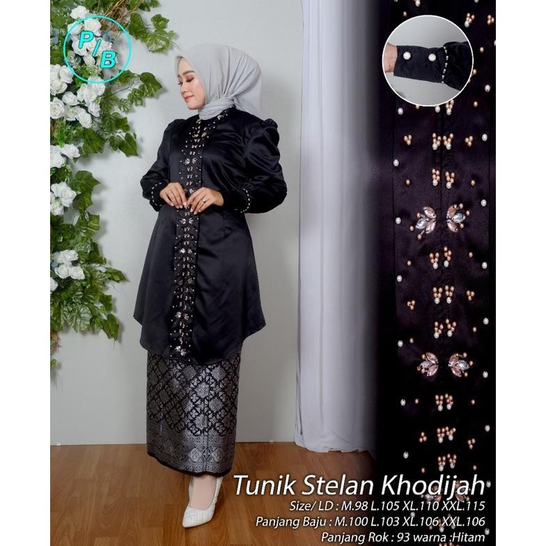 XCV Tunik melayu khodijah - kebaya kurung - baju adat minang - songket palembang TERLARIS