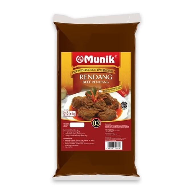 

Bumbu Munik Rendang - 1000gr HNM