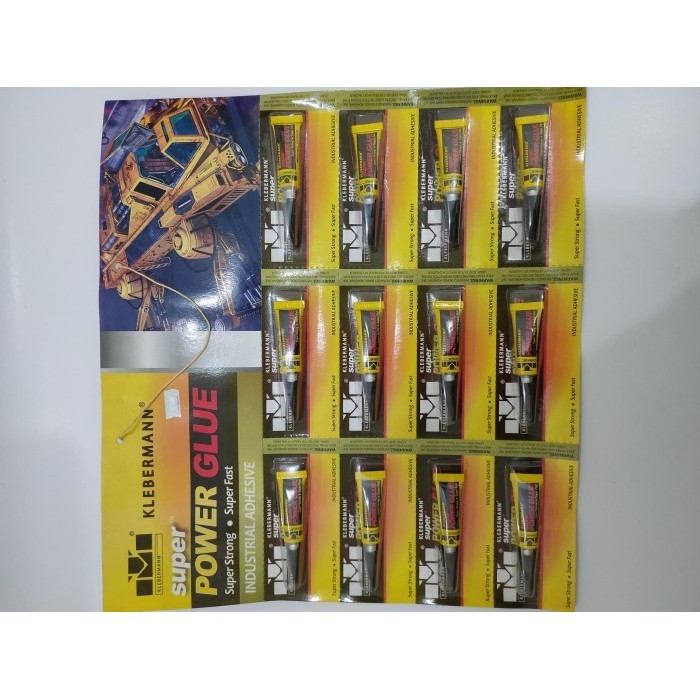 

Lem Klebermann Super Power Glue Industrial Adhesive Murah
