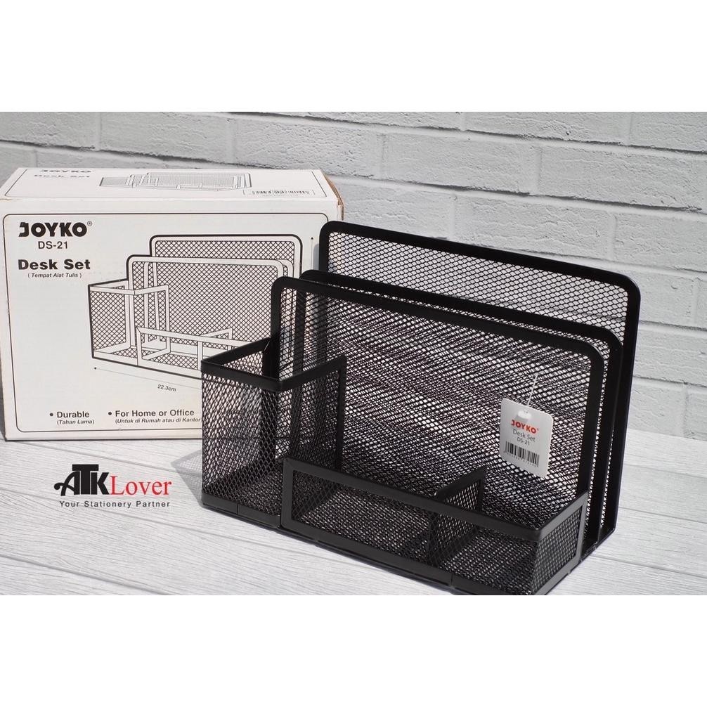

DS-21 JOYKO - Tempat Pensil Meja Elegan (Desk Set / Pen Holder)