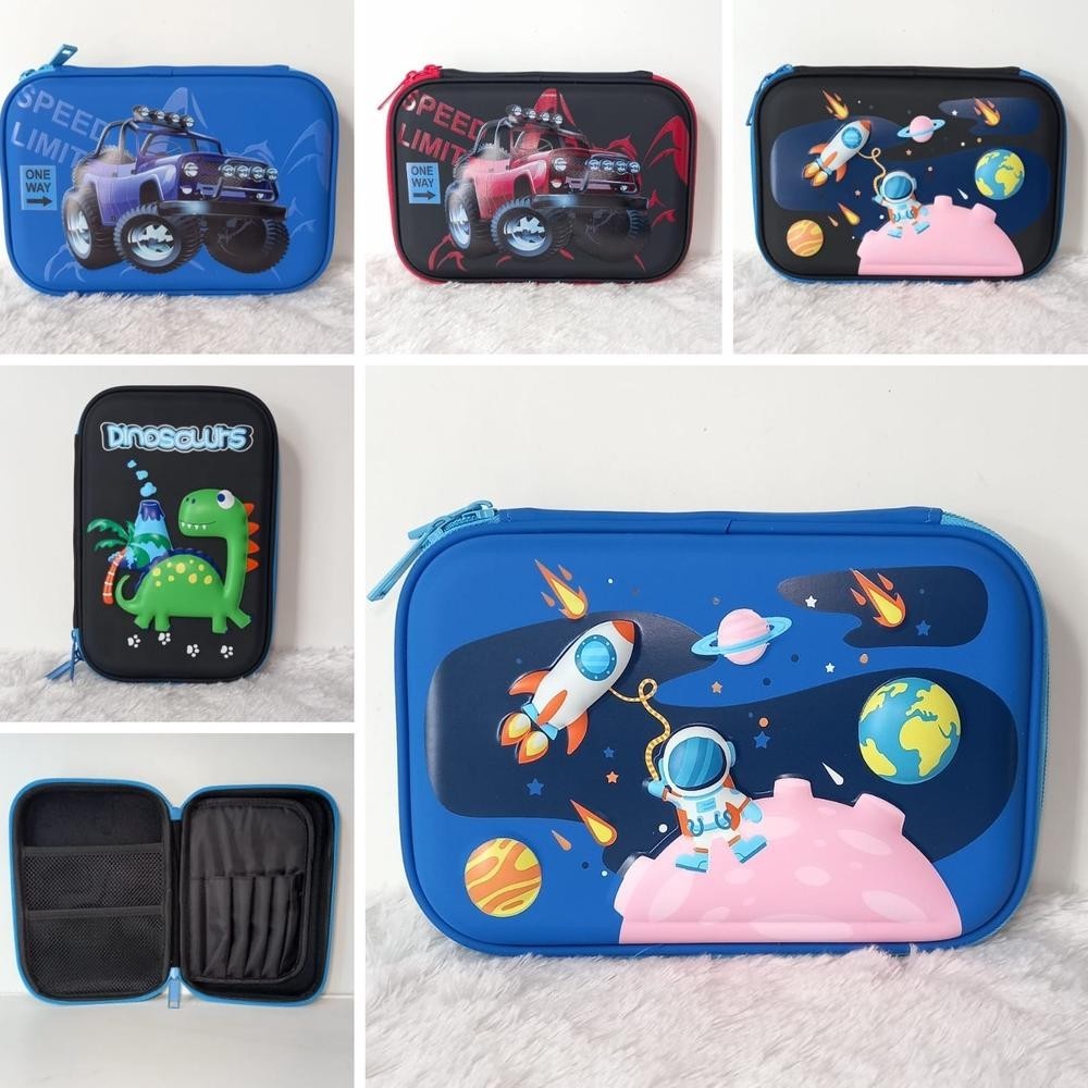 

Tempat Pensil Kotak pensil 3D motif cowo bahan EVA untuk anak Tempat pensil anak sekolah