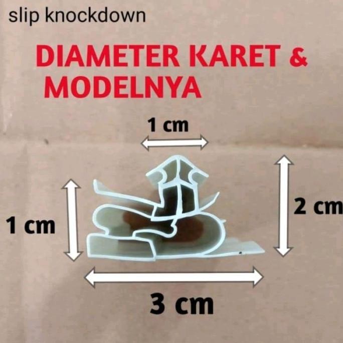 KARET PINTU KULKAS SAMSUNG 1 PINTU DAN 2 PINTU CUSTOM ES77