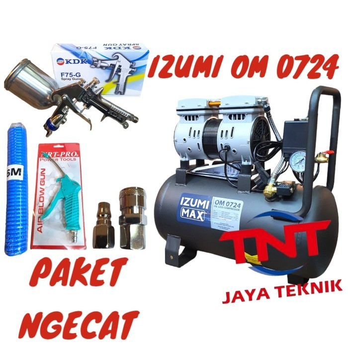 Spesial Mesin Kompresor Angin Oilles Izumi Max Om 0724 / Izumi Max Om0724 Termurah