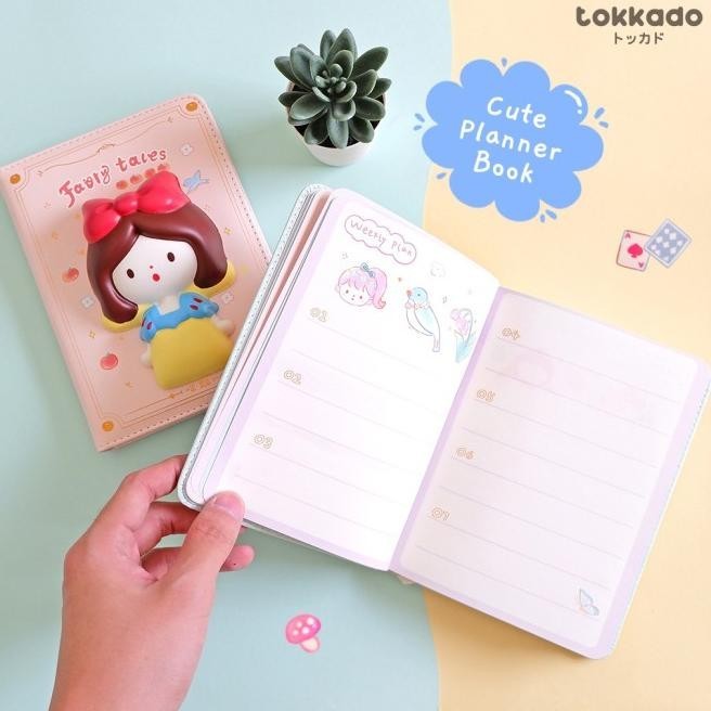 

Tokkado Fairy Tales Squishy Planner Notebook Agenda Buku Catatan Lucu Baktioktavianiseller
