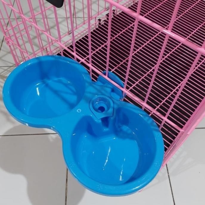 TEMPAT MAKAN MINUM GANTUNG KUCING ,ANJING, KELINCI