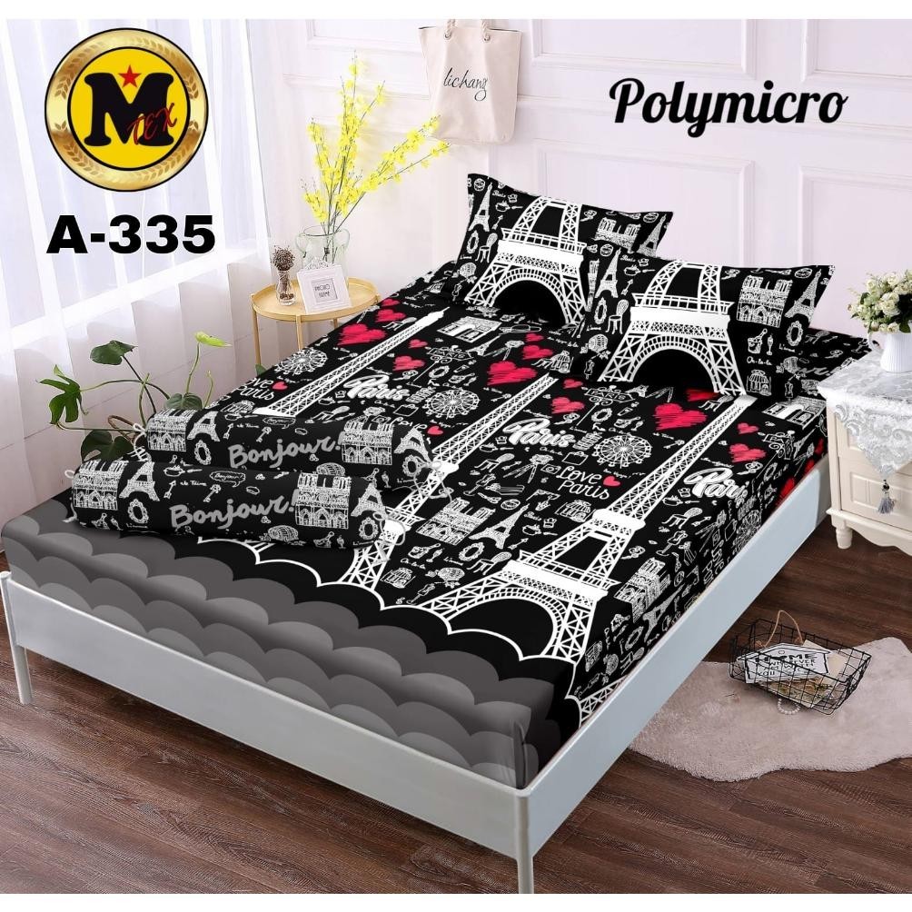 Beli 2 Murah Sprei Set Jumbo 240X240 (Bantal 6 Guling 3)