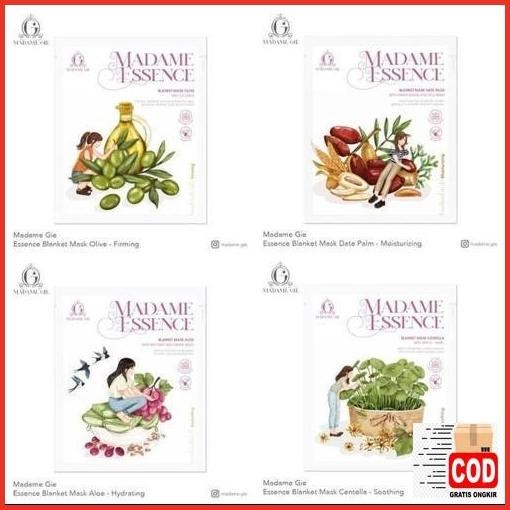 Hot Sale [Blanket Mask] Madame Gie Madame Essence Blanket Mask Terbaik