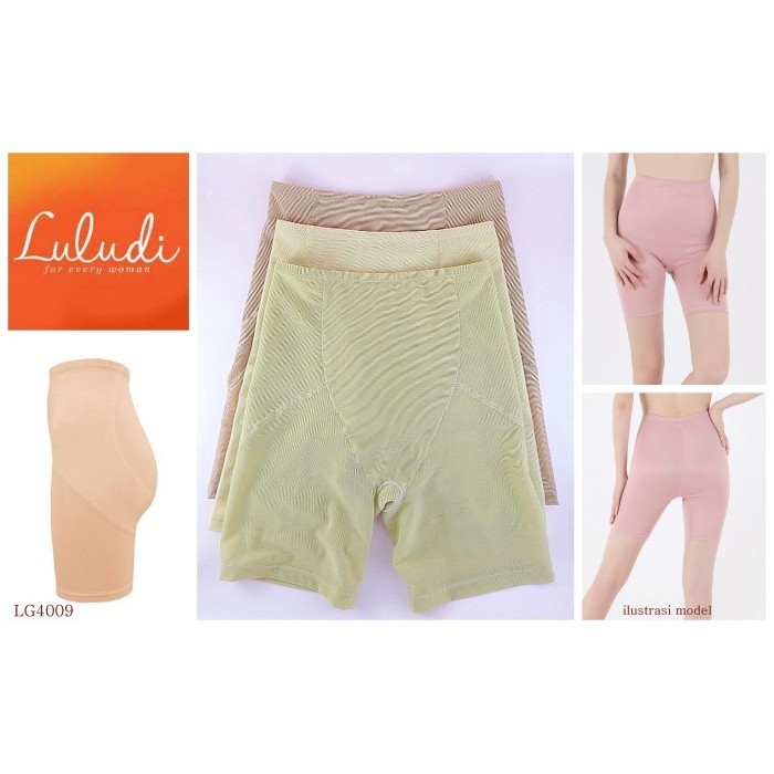 Warelly - Korset Wanita Celana Pendek Ketat Luludi By Wacoal Girdle Lg4009