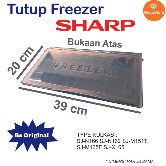 Terlaris Tutup pintu freser SHARP SJ-M151 SJ-N166 kulkas freezer frezer freeser SALE