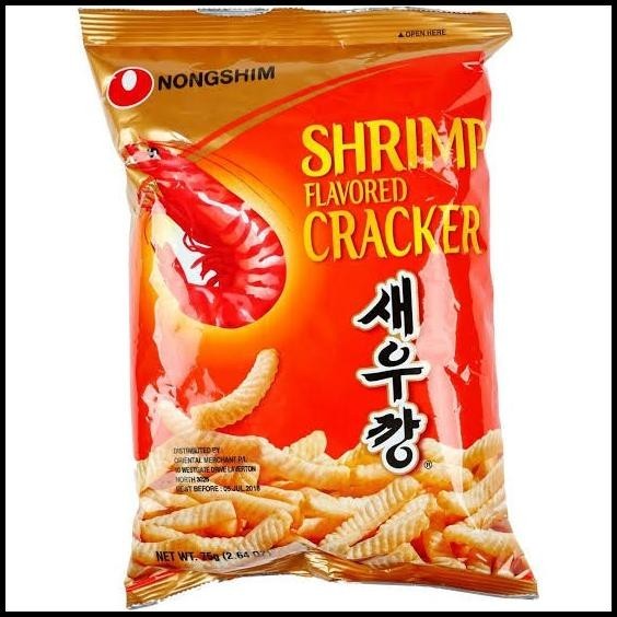

[75Gr] Nongshim Shrimp Craker Original Snack - Makanan Ringan Korea