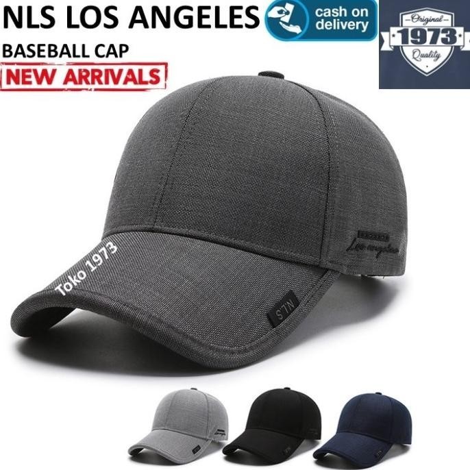 Baseball cap : NLS LOS ANGELES - Topi Baseball Topi Pria Topi Wanita