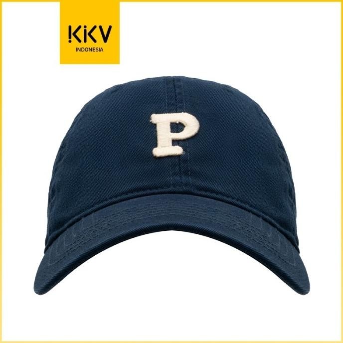 KKV LETTER-P Baseball Cap Topi Bisbol Pria Wanita Bordir Huruf P