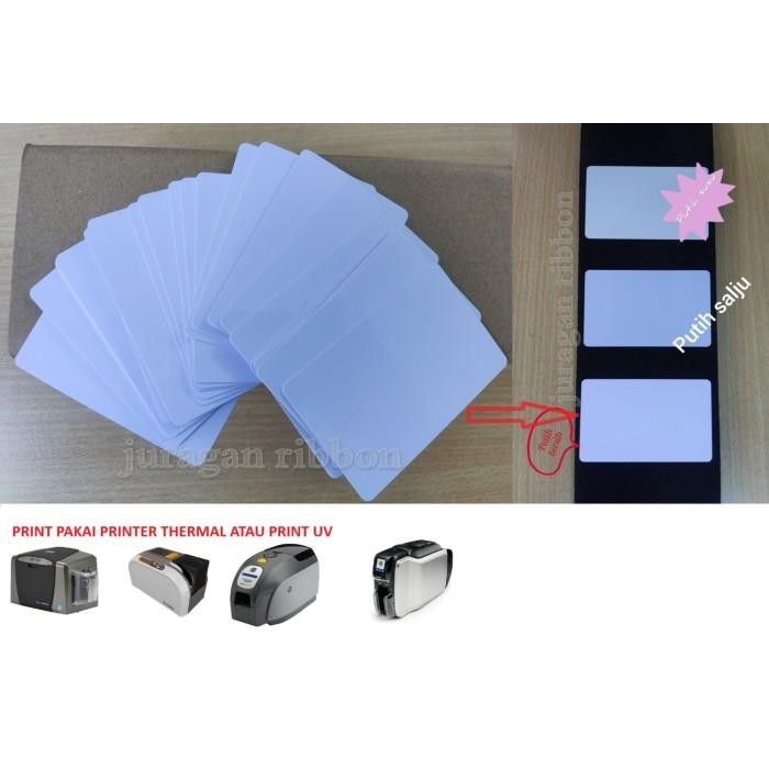 

Pvc Blank Id Card 250 Pcs Putih Bersih High Quality Thermal