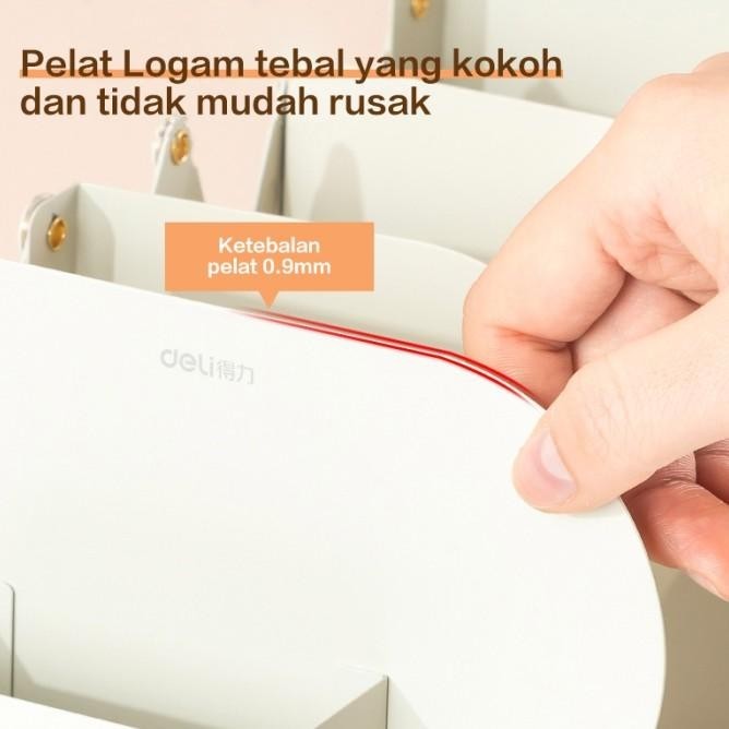 

Deli Pembatas Buku Besi Stretch / Book End Dengan Pen Holder Tb50X Oktavianilaris