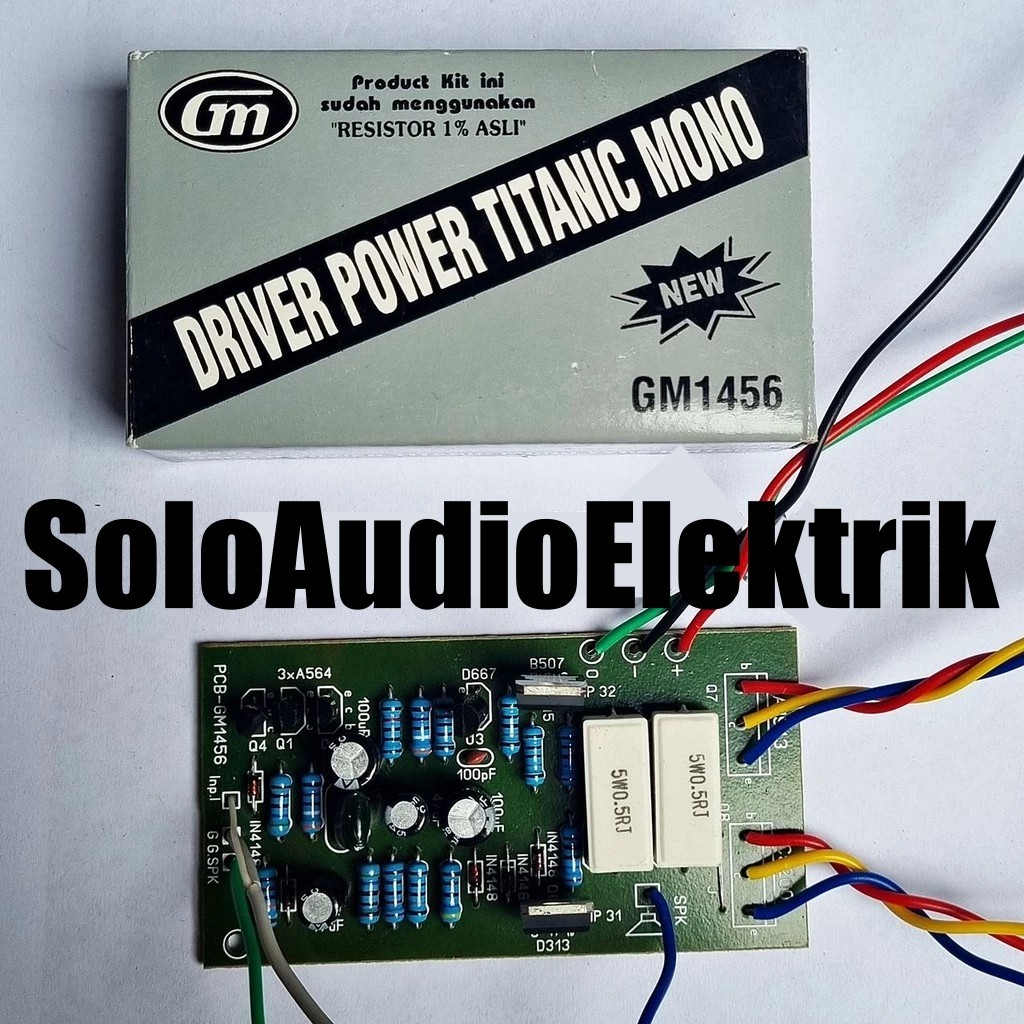 Kit Driver Power Amplifier Mono 150 Watt GM 1456