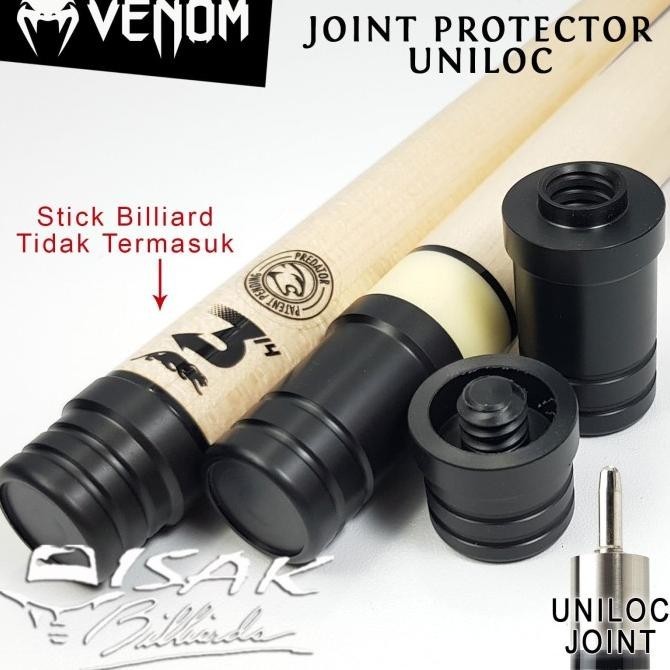 Uniloc Joint Protector - Venom Predator Lucasi Fury Cue Stick Billiard