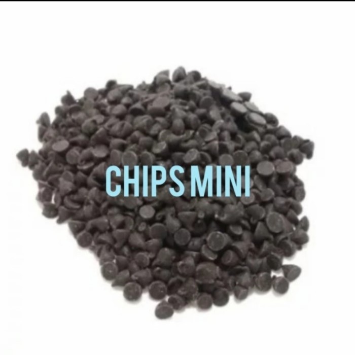 

COLATTA COKLAT CHIPS DARK MINI 1KG TABURAN COOKIES/ICE ATAU ADONAN K01