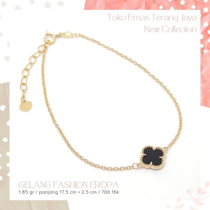 GELANG FASHION MINI TERANG JAYA EMAS KUNING 700/16K