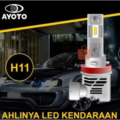 Lampu LED Mobil AYOTO H11 Original (1SET)