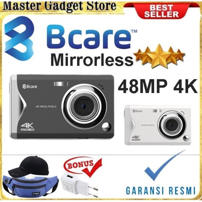 Bcare Mirrorless Digital Camera 24MP Kamera Digital