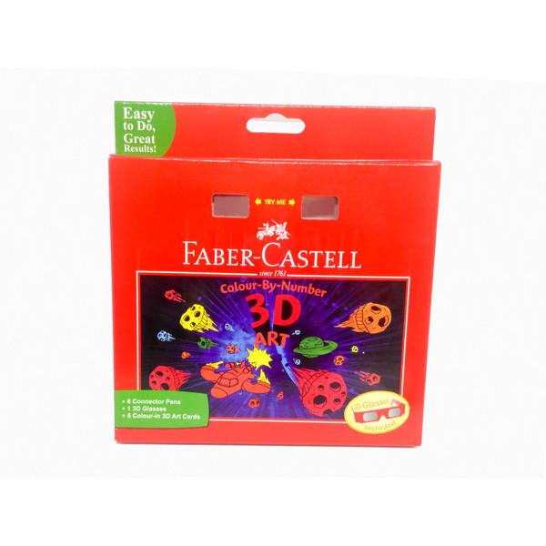 

Faber Castell - Colour By Number 3D Art