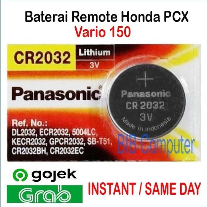 Baterai Remote Motor Honda Cr 2032 Pcx Honda Matic