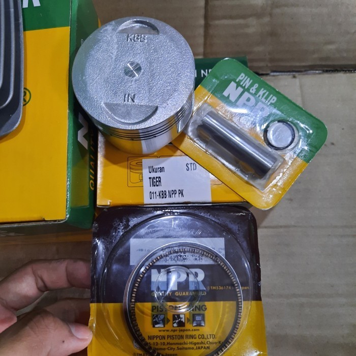 Blok Block Seher Cylinder Komplit Set Piston Kit Honda Tiger Kcn Npp