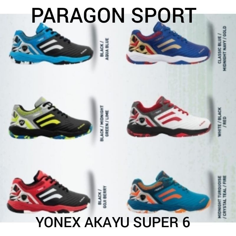 Sepatu Badminton Yonex AKAYU SUPER 6 / AKAYU 6 / AKAYU