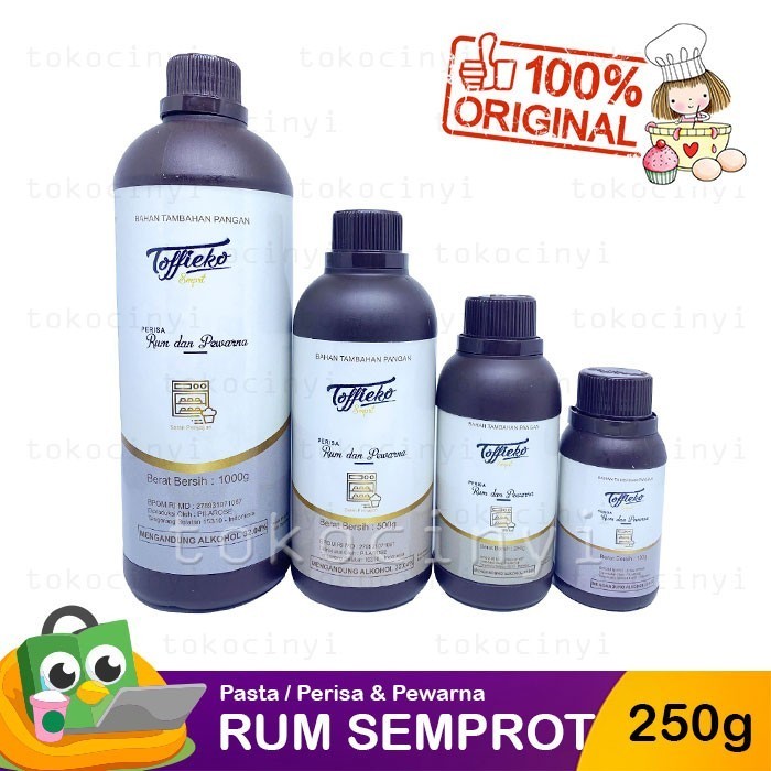 

Toffieco Perisa Rum / Rhum Semprot 250Gr