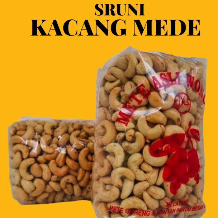 

Kacang Mete Mede Utuh Super Wonogiri 1 Kg Matang