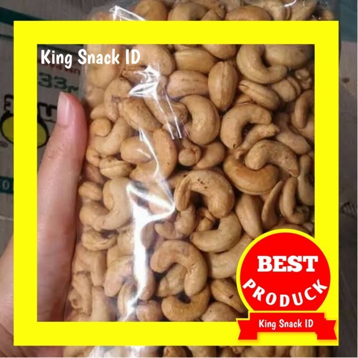 

1Kg Kacang Mede Original Jumbo / Mede Asin Panggang Mente Oven Premium