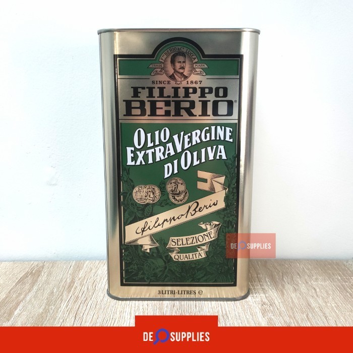 

Filippo Berio Extra Virgin Olive Oil 3L - Minyak Zaitun Evoo 3 L