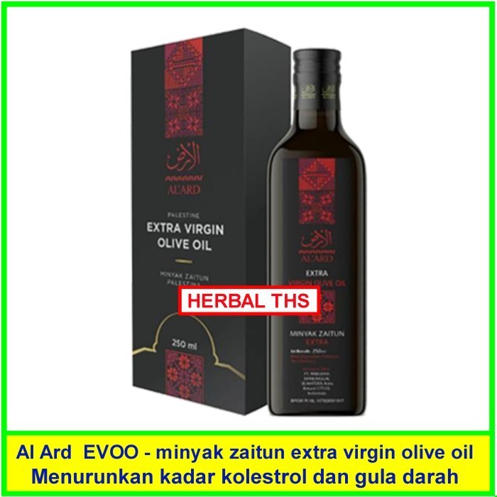 

Al Ard Extra Virgin Olive Oil Minyak Zaitun Palestina Hni Hpai 250 Ml