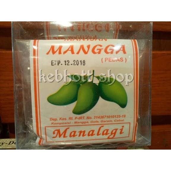 

Manisan Mangga Kering Pedas 5'S