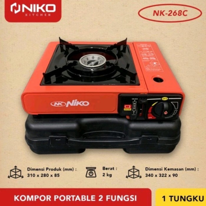 KOMPLIT kompor portabel kompor niko 2 in 1