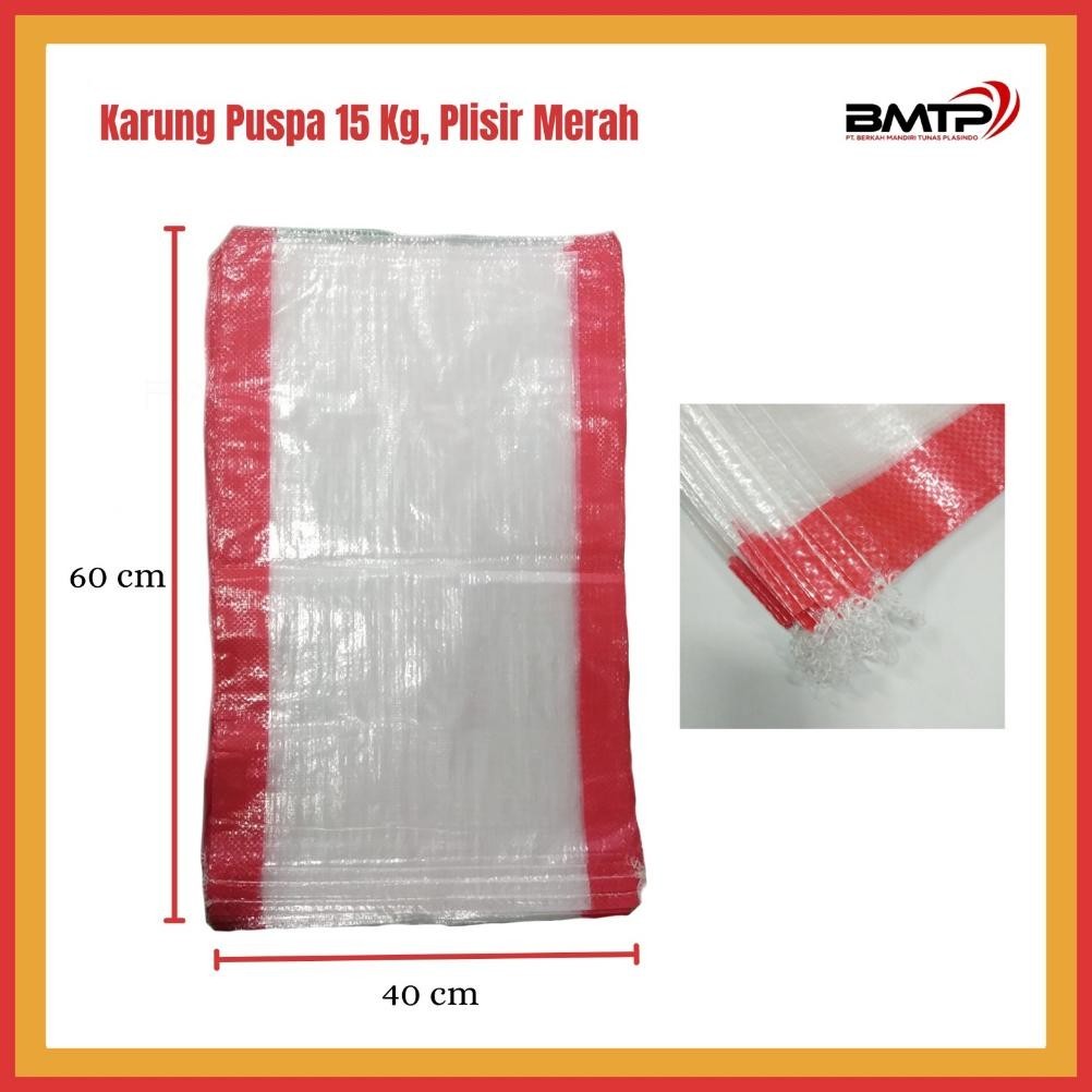 Karung Beras 15 kg Puspa /per 50 lembar