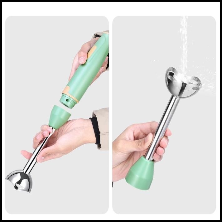 MIXER HAND MINI KOCOKAN PEMBUIH STAINLESS STEEL MIXER LISTRIK PENGOCOK