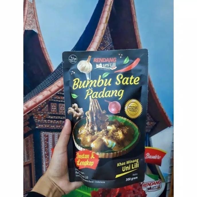 

Dijual Bumbu Sate Padang Instan Dan Lengkap By Rendang Uni Lili Tbk JS