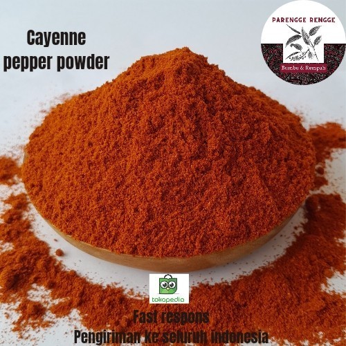 

Cayenne Pepper Powder Hot 1Kg / Cabe Rawit Bubuk