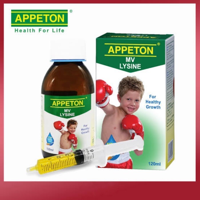 

Multivitamin Sirup Lysine Anak Appeton Penambah Nafsu Makan Imun Tubuh