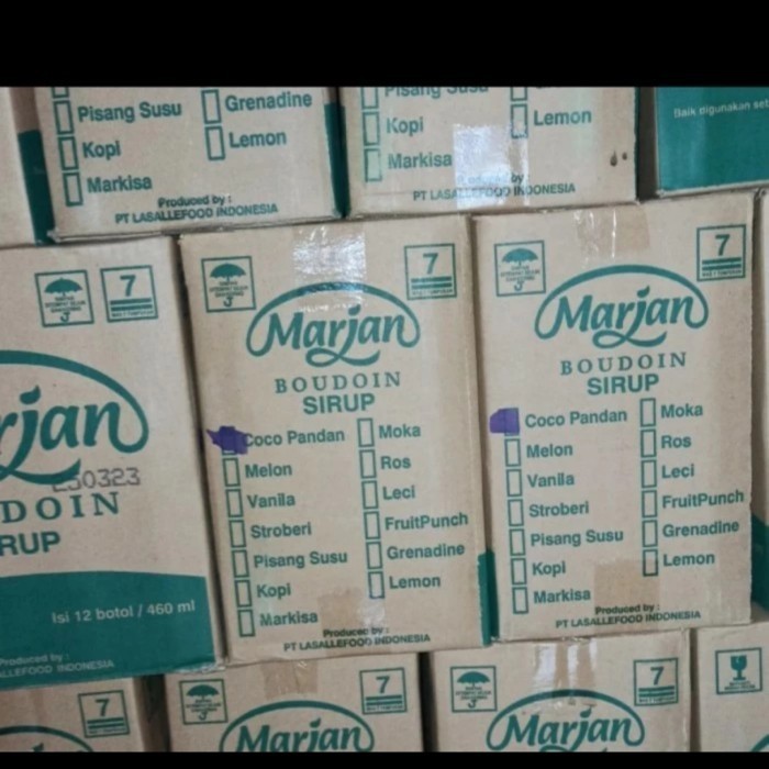 

Sirup Marjan Cocopandan 1 Dus Sale Murah