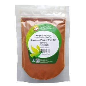 Organic Ground Cayenne Pepper Powder (Strong) 100 G