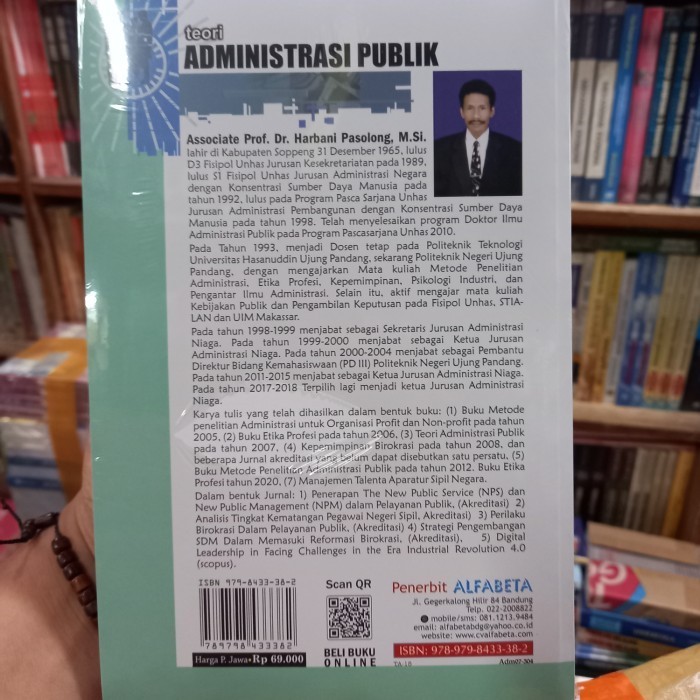 

Teori Administrasi Publik Harbani Pasolong
