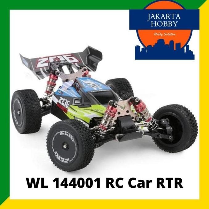 WL 144001 RC Car Buggy 1/14 4WD 60km/h Metal Chassis RTR