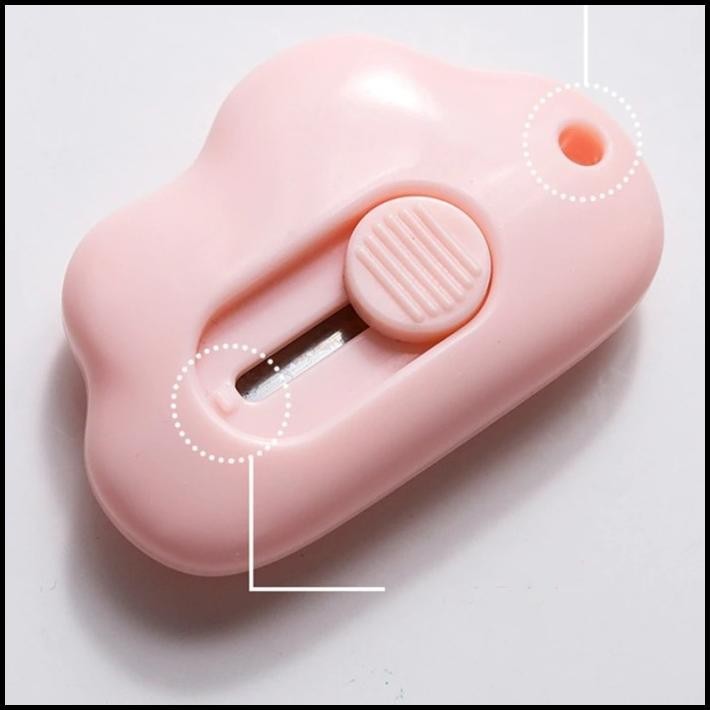 

HOT DEAL PISAU CUTTER MINI PEMOTONG KERTAS DESAIN CLOUD OL 6100 BLUE !!!!!!!