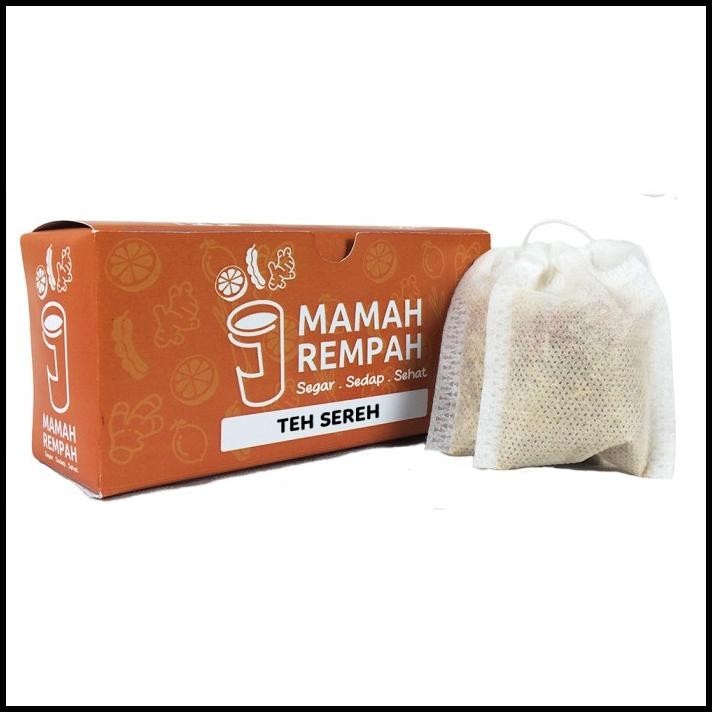 

TERMURAH TEH CELUP REMPAH JAMU TEA SEREH RAMUAN MINUMAN HERBAL TEA BAG SERAI !!