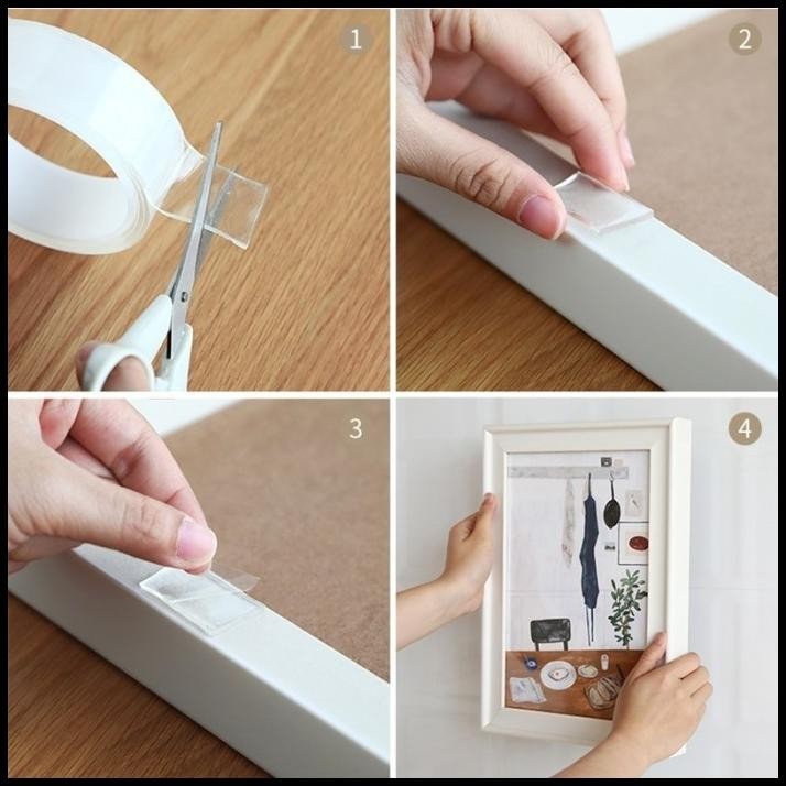 

HOT DEAL NANO DOUBLE TAPE ISOLASI SOLATIP BENING 2 SISI PEREKAT WATERPROOF !!!!!!!