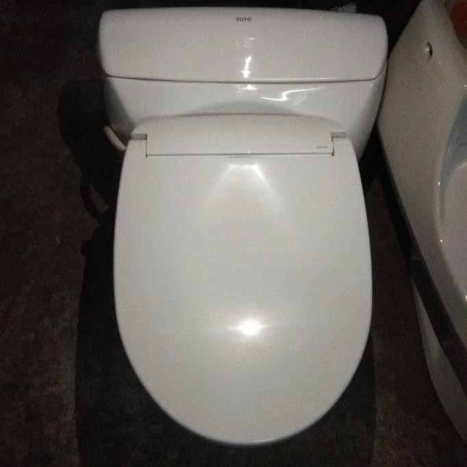 Kloset duduk TOTO CW820NJ model kodok with echowasher