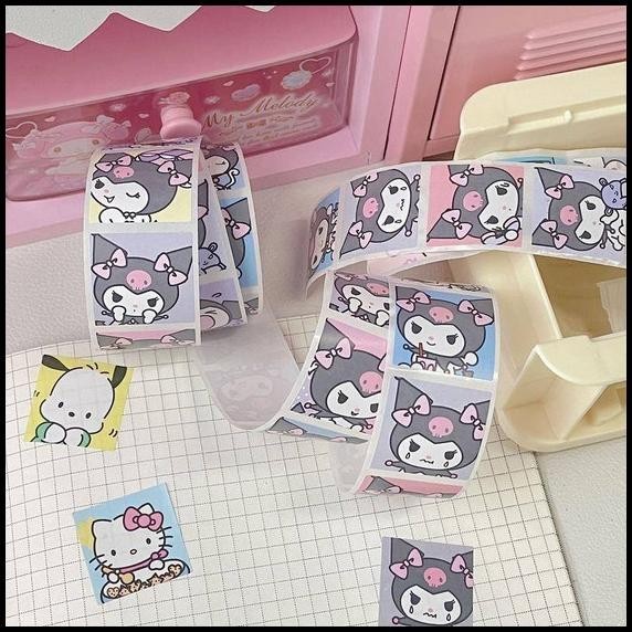 

TERBARU SAN R1O TAPE STIKER ROLL CUTE KAWAI STIKER DEKROASI 200PCS 223-184 !!!